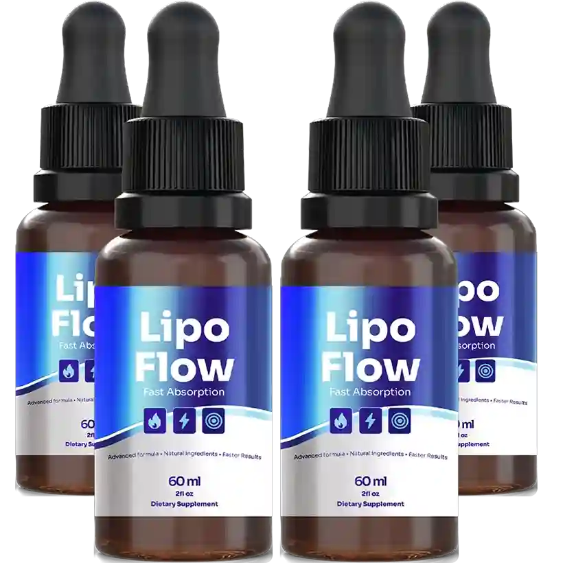 Lipo Flow 6 Bottle Package — Fast Absorption Lipotropic Drops